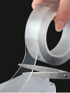 1 Roll Heavy Duty Double-Sided Nano Tape – Reusable, Washable, Traceless Transparent Adhesive for Home, Office & Car Use - Image 9